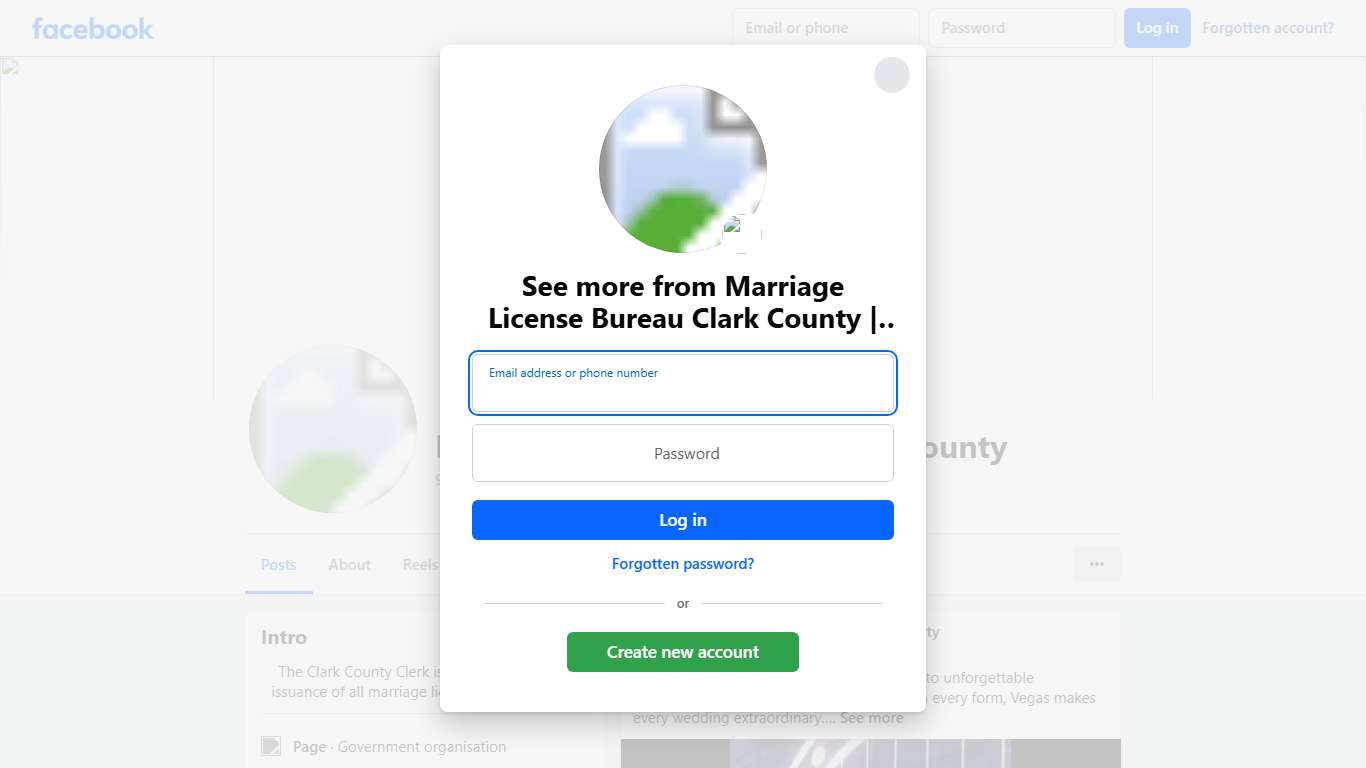 Marriage License Bureau Clark County Las Vegas NV Facebook